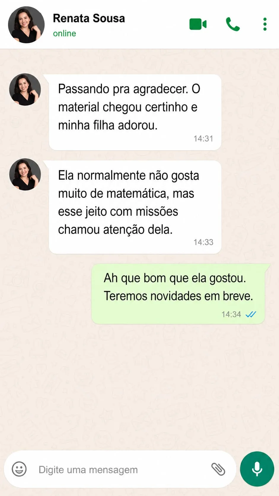 Relato de cliente 2